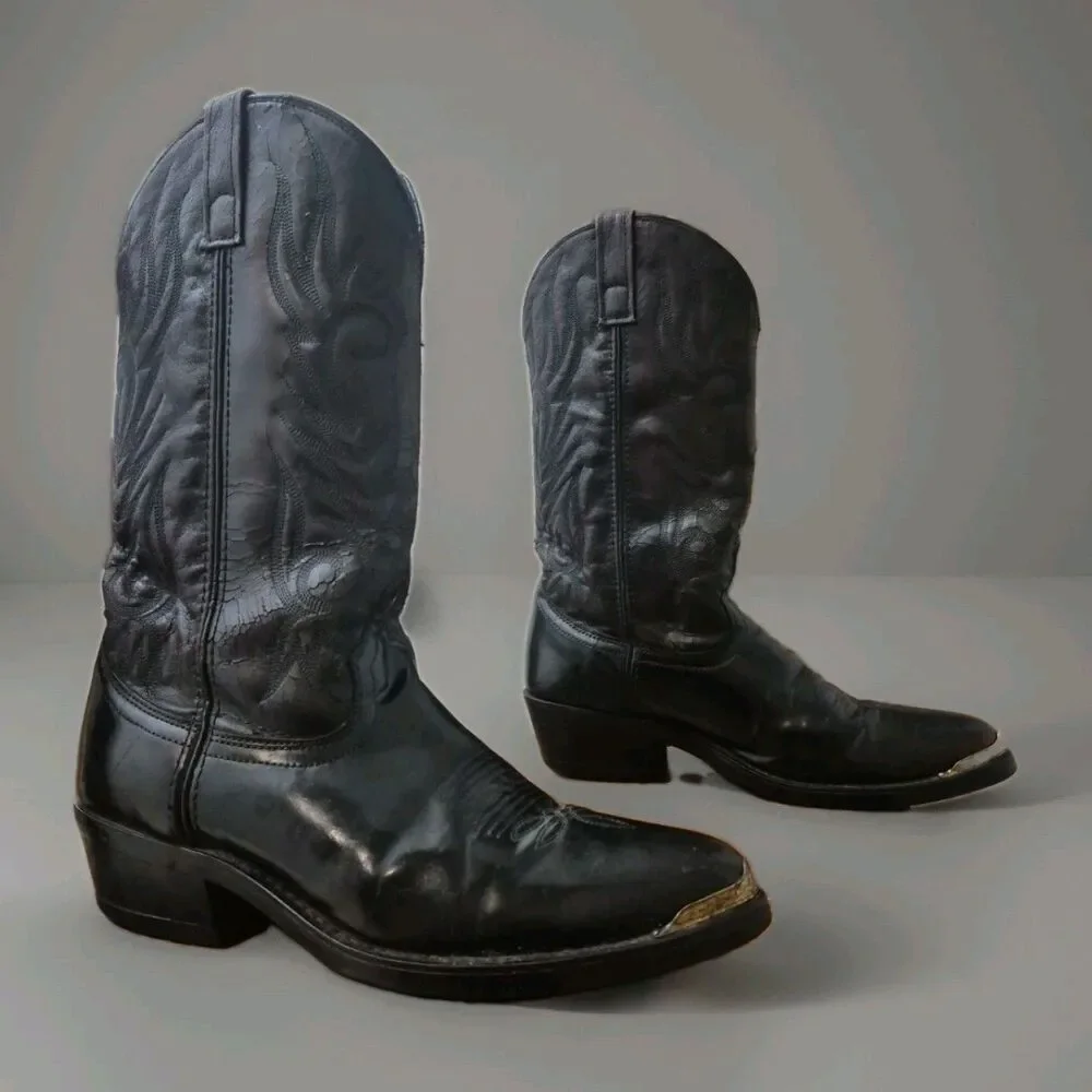 Laredo Black Cherry Boots   Men’s Size 11D Western Trucker Cowboy 12628